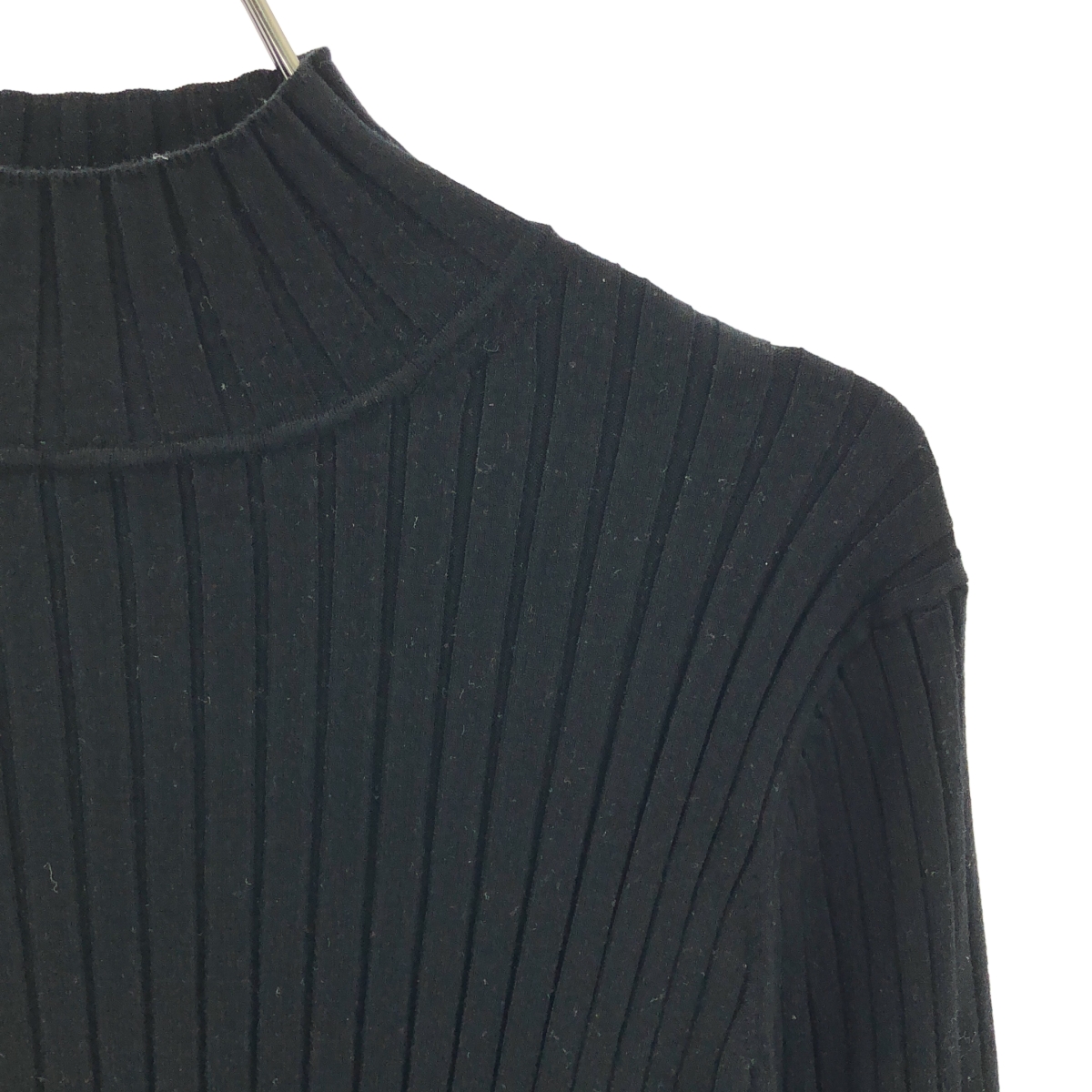 その他 ワイドリブタートルネックニット