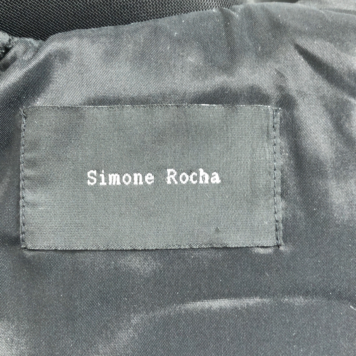 Simone Rocha / シモーネロシャ パールデザイン ノースリーブ ボリューム ワンピース
