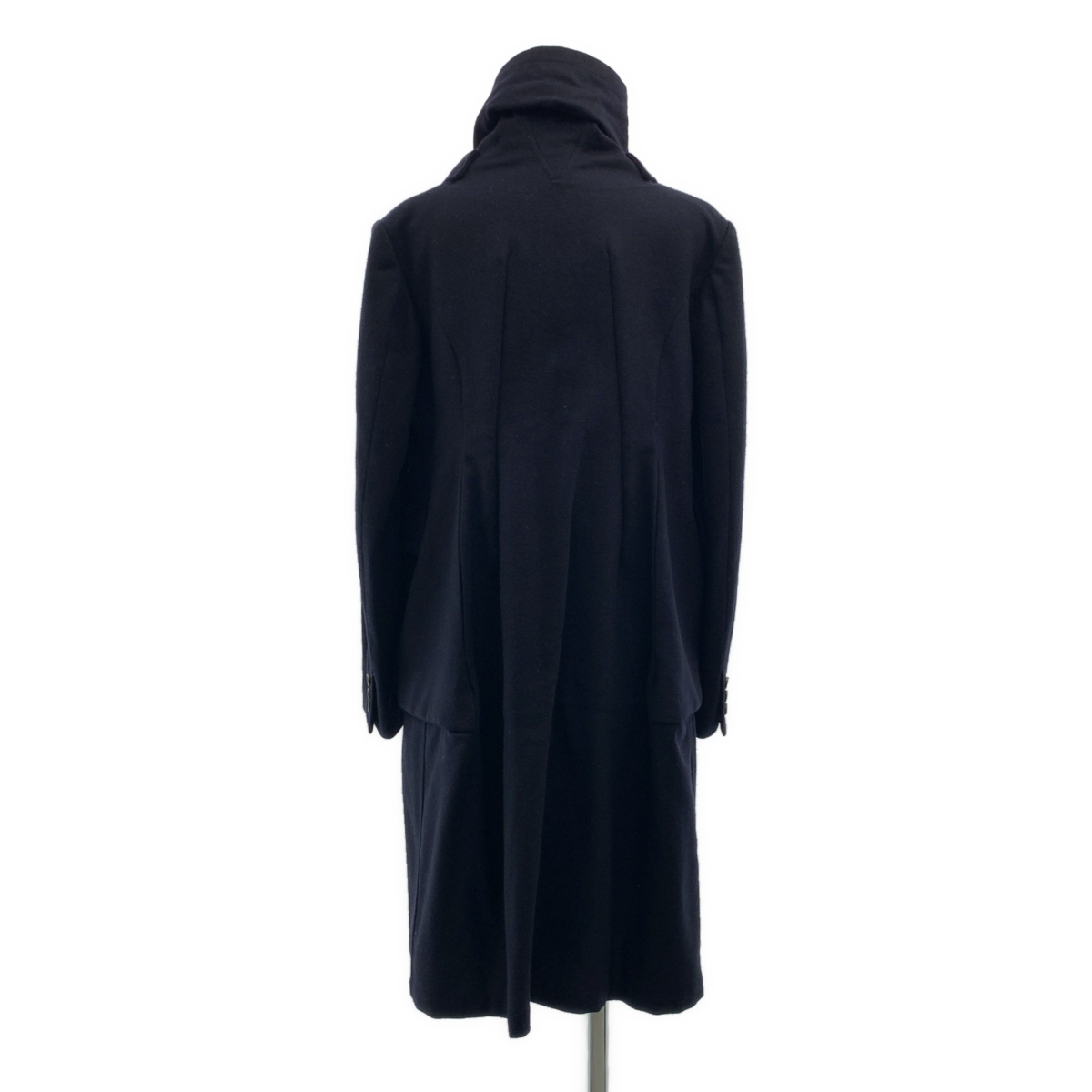 COMME des GARCONS COMME des GARCONS / コムコム ウール 変形 オーバーシルエット レイヤード コート