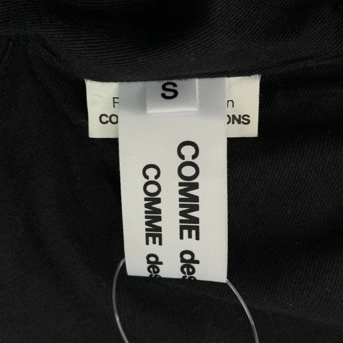 COMME des GARCONS COMME des GARCONS / コムコム ウール 変形 オーバーシルエット レイヤード コート