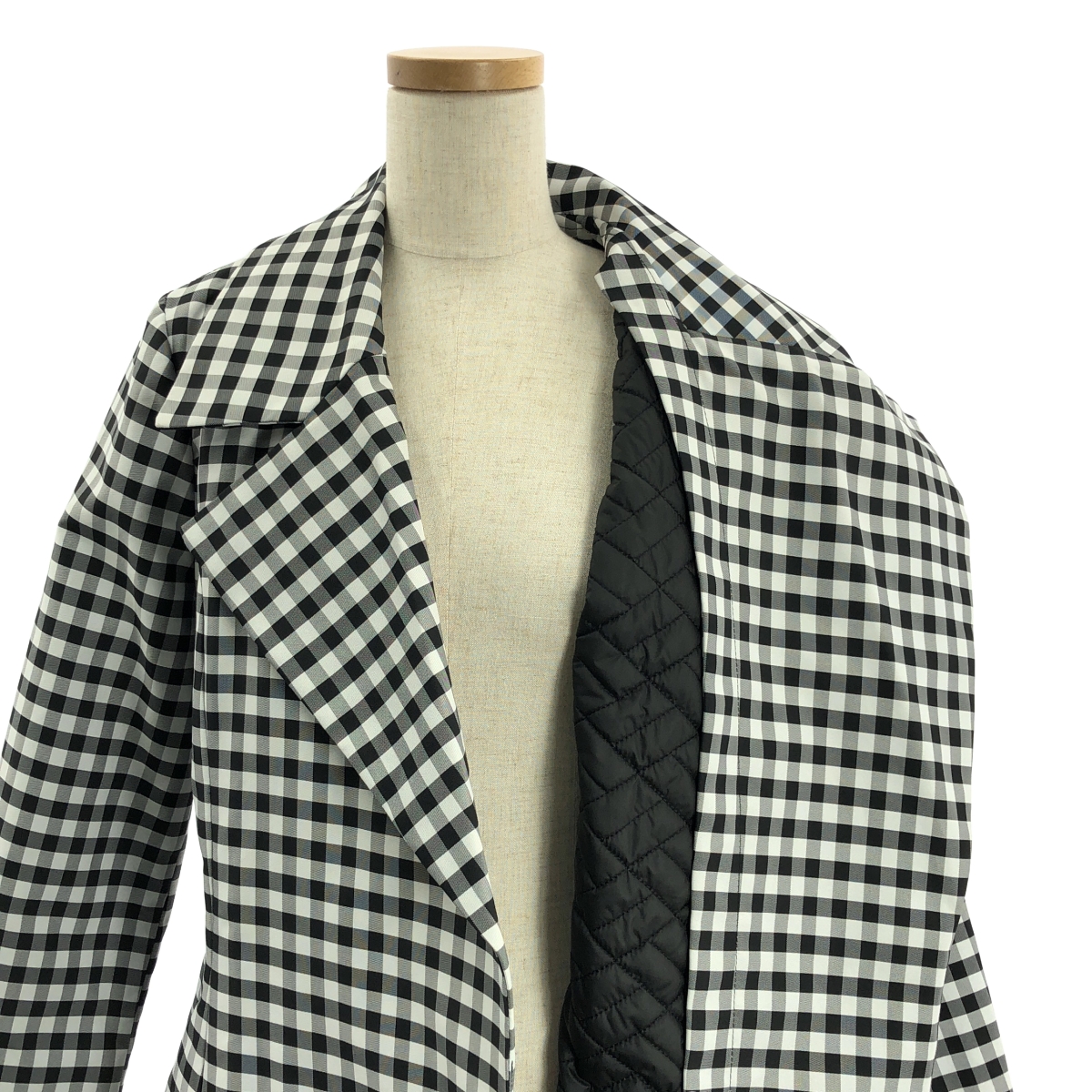 JENNE / ジェンヌ ベルテッド フレアトレンチコート / キルティング ライナー 着脱可