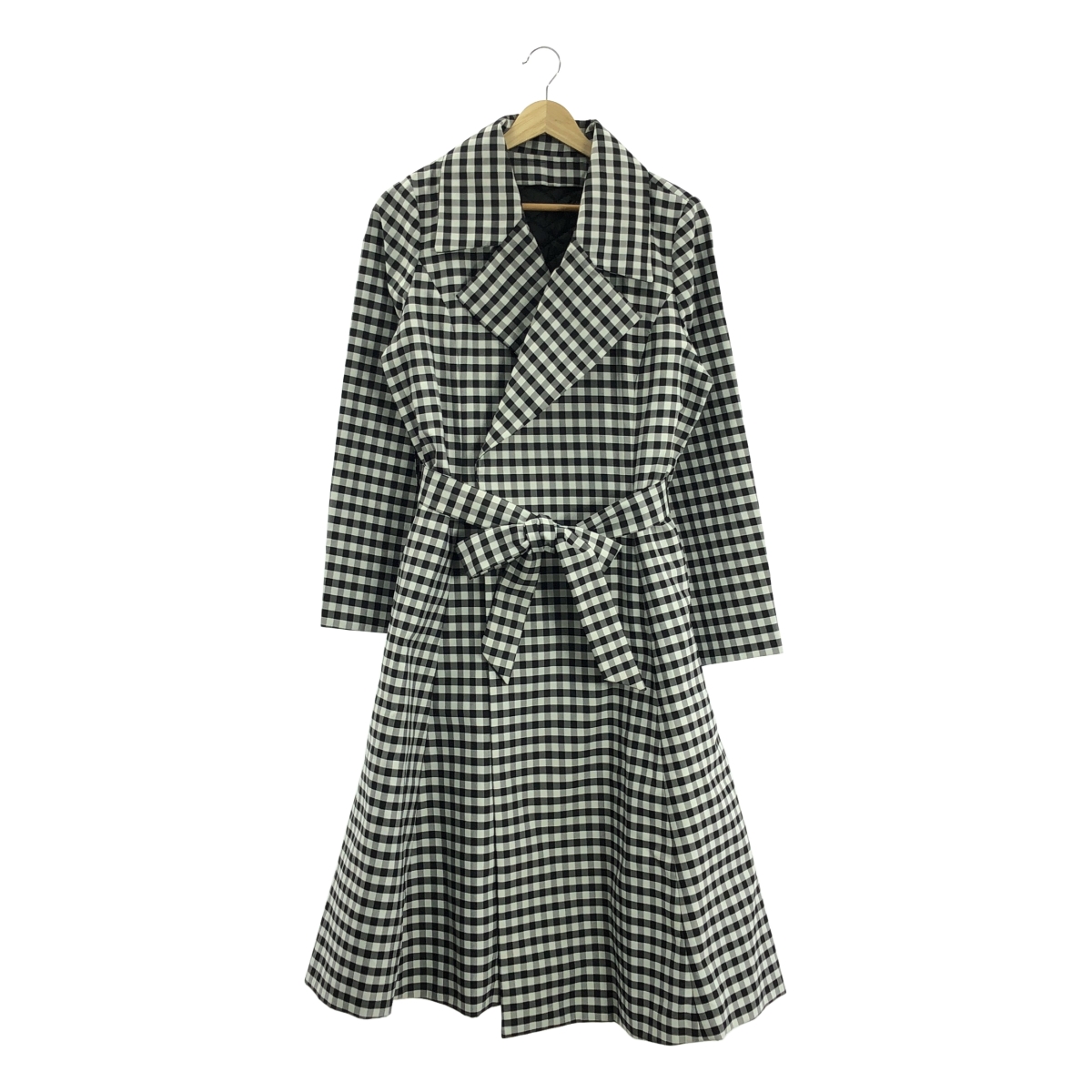 JENNE / ジェンヌ ベルテッド フレアトレンチコート / キルティング ライナー 着脱可