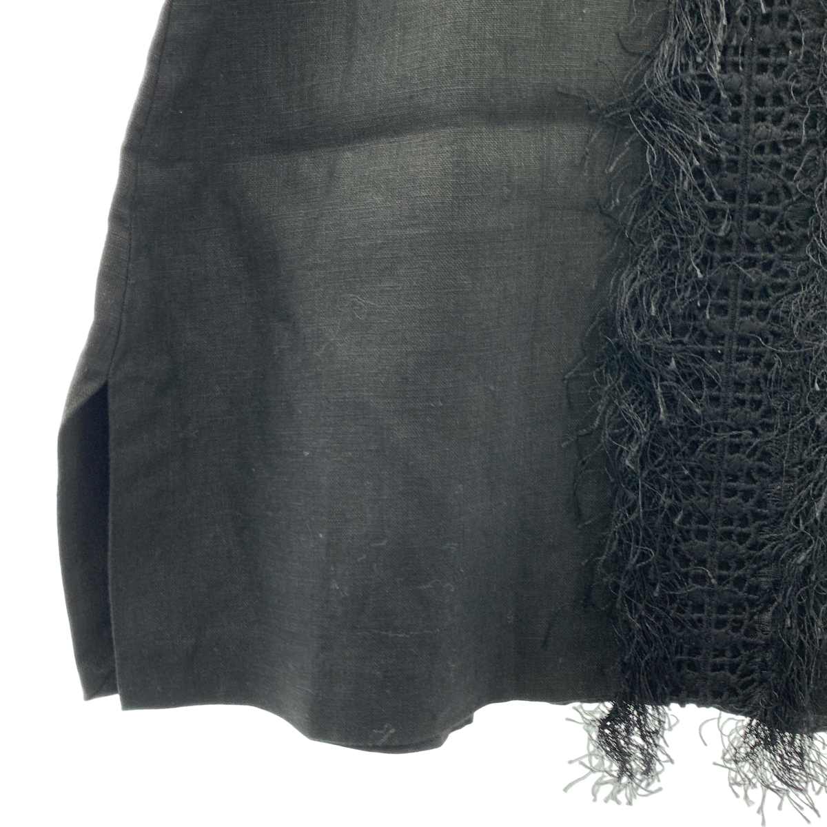 ADORE / アドーア レース フリンジド プルオーバー ノースリーブブラウス