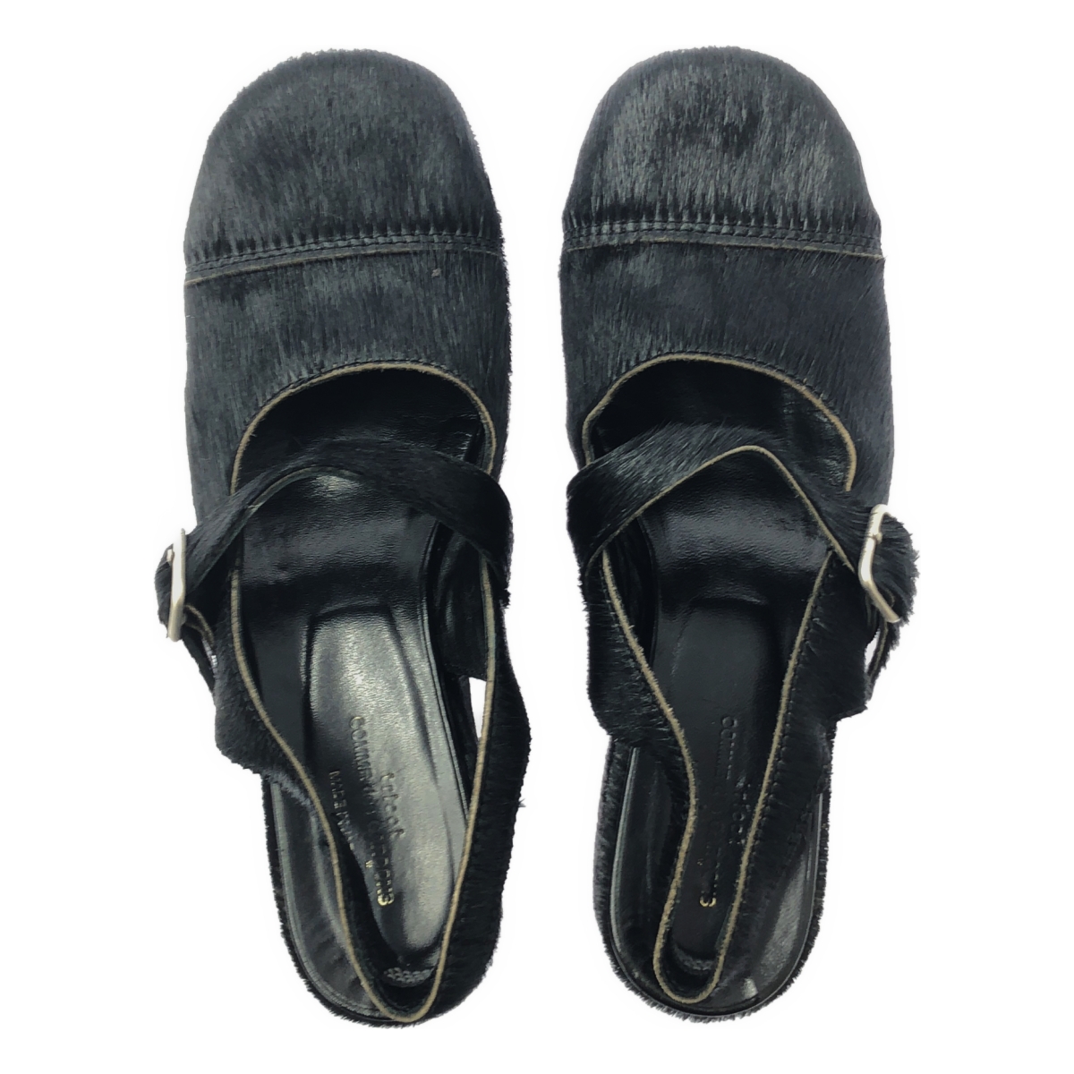 tricot COMME des GARCONS / トリココムデギャルソン ハラコレザー サボ サンダル