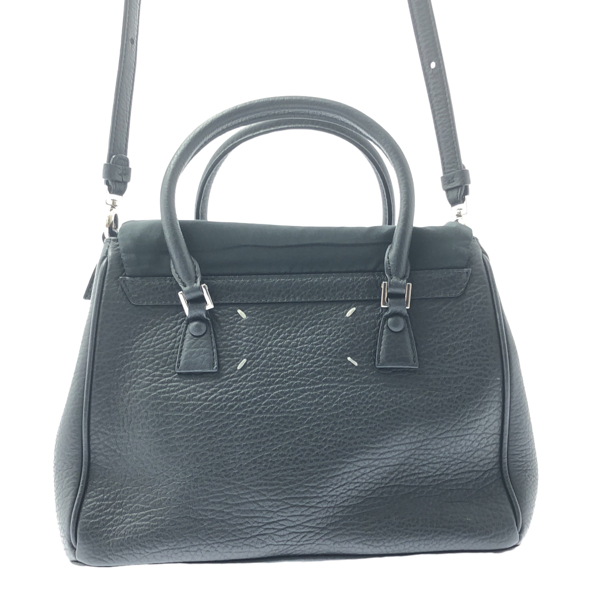 Maison Margiela / メゾンマルジェラ 5AC / ファイブエーシー 2way ショルダー付き レザー ハンドバッグ