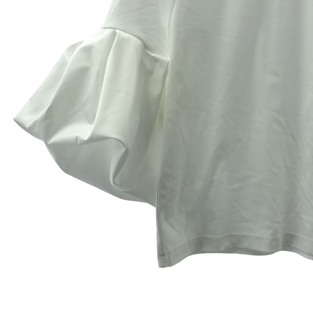 BARNEYS NEWYORK / バーニーズニューヨーク コットン バルーンスリーブ 切替 Tシャツ