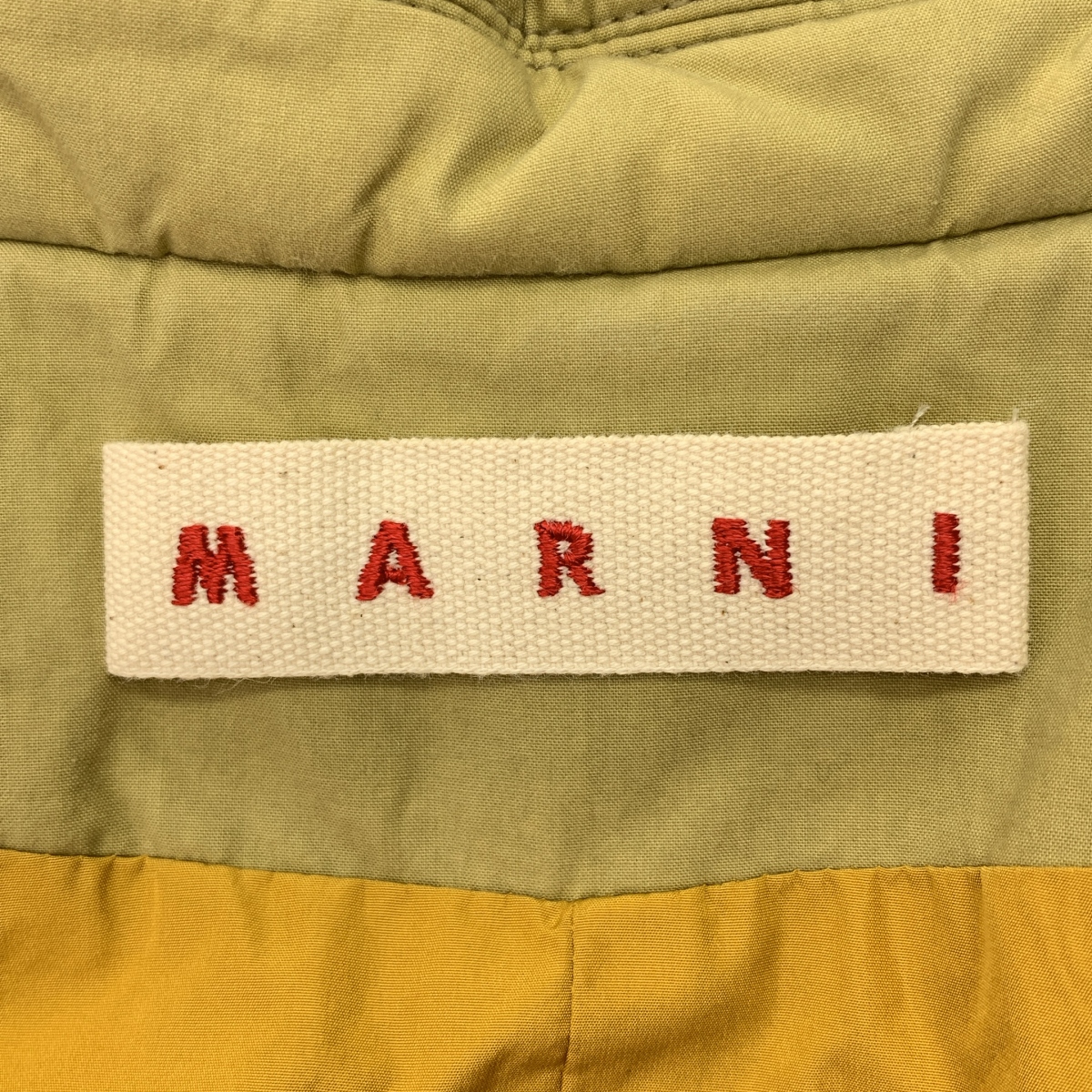 MARNI / マルニ コットン 中綿入り ポンチョ ケープ