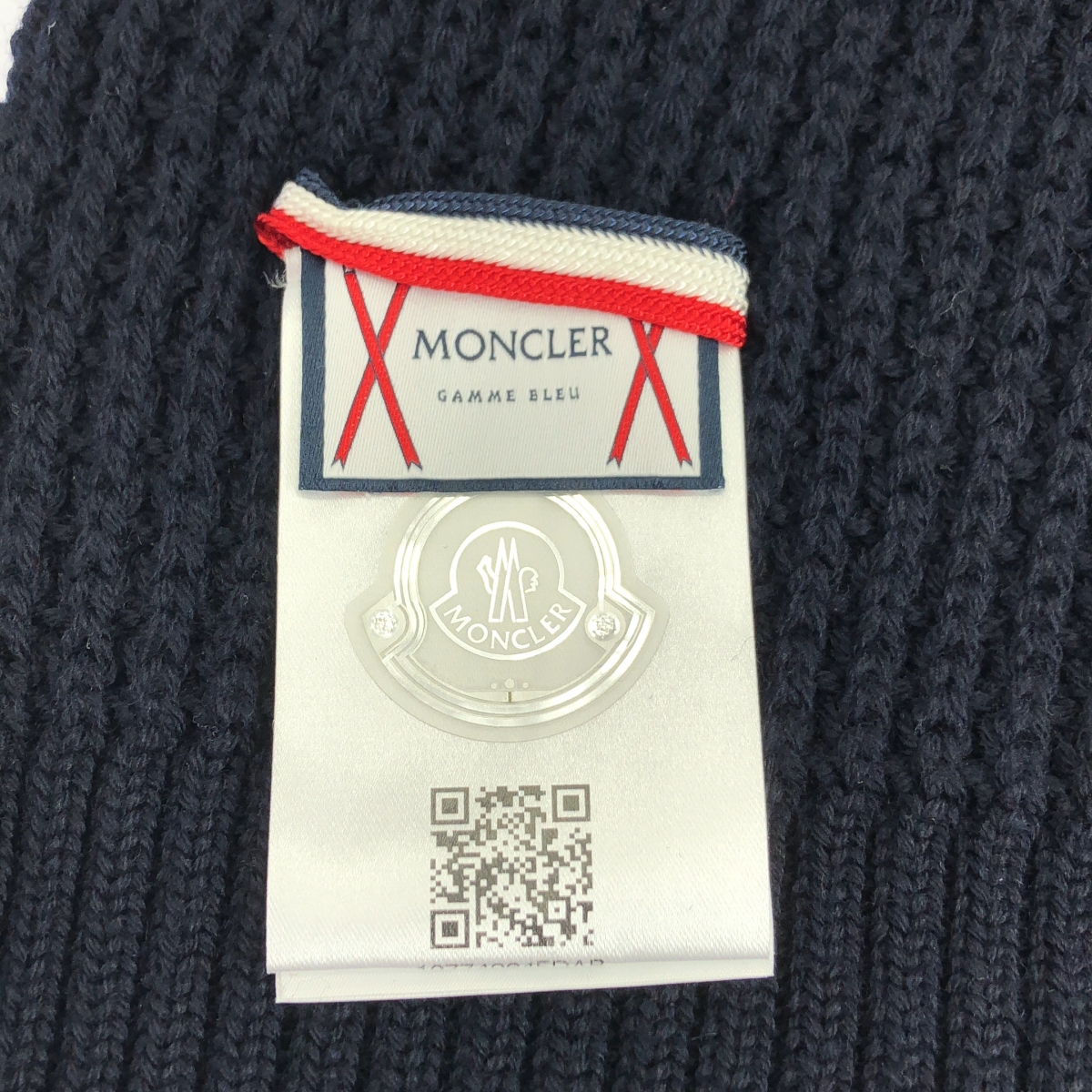 MONCLER / モンクレール SCIARPA TRICOT ウール トリコロール マフラー