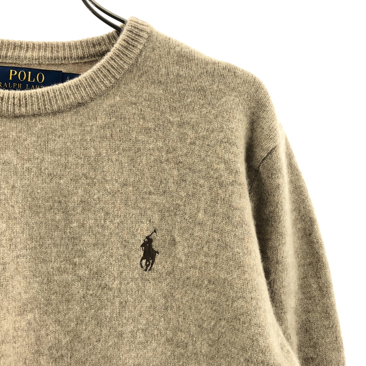 POLO RALPH LAUREN / ポロラルフローレン ウール クルーネックニット