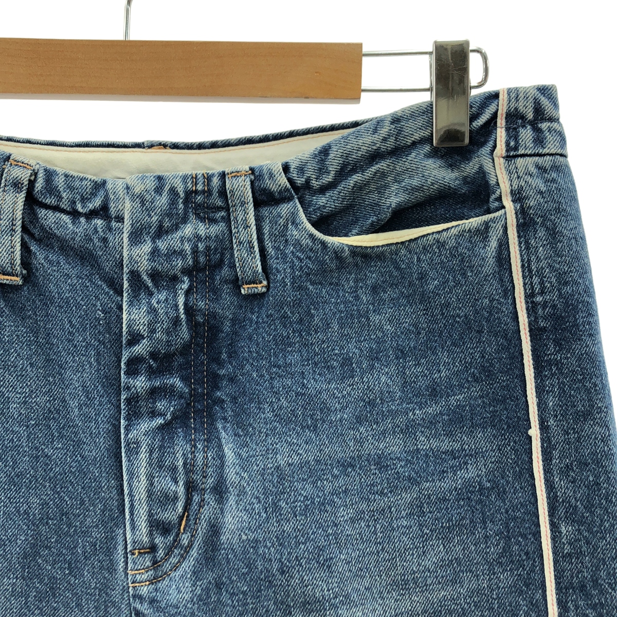 TANAKA / タナカ THE SELVEDGE JEAN TROUSERS セルビッチ サイドライン デニムパンツ