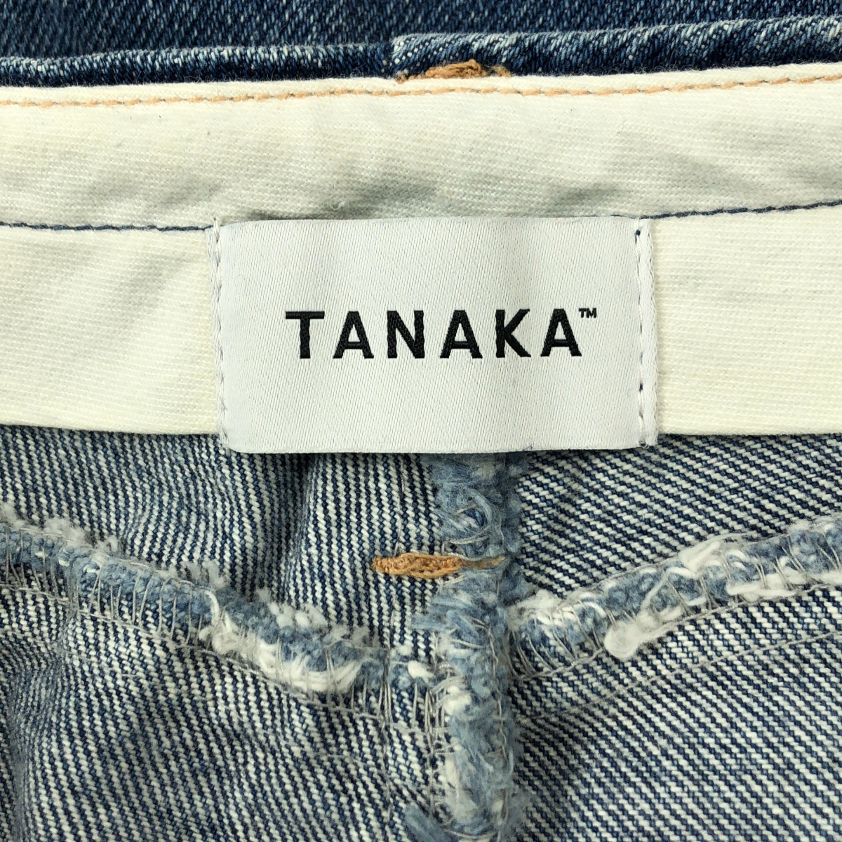 TANAKA / タナカ THE SELVEDGE JEAN TROUSERS セルビッチ サイドライン デニムパンツ