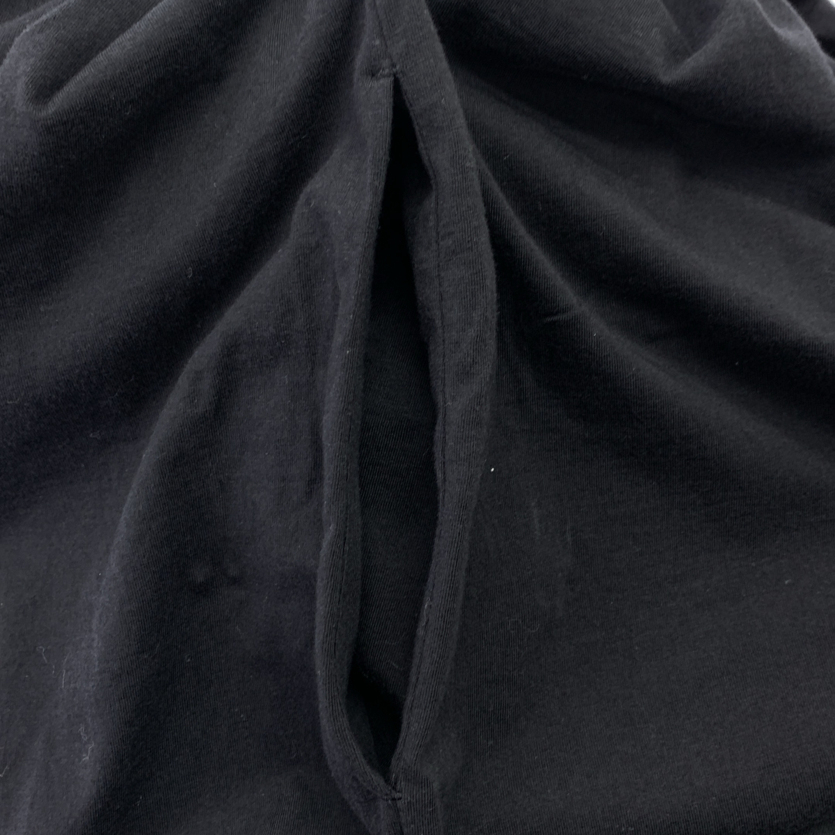 その他 コットン リボン ポケット付き スリット ワンピース