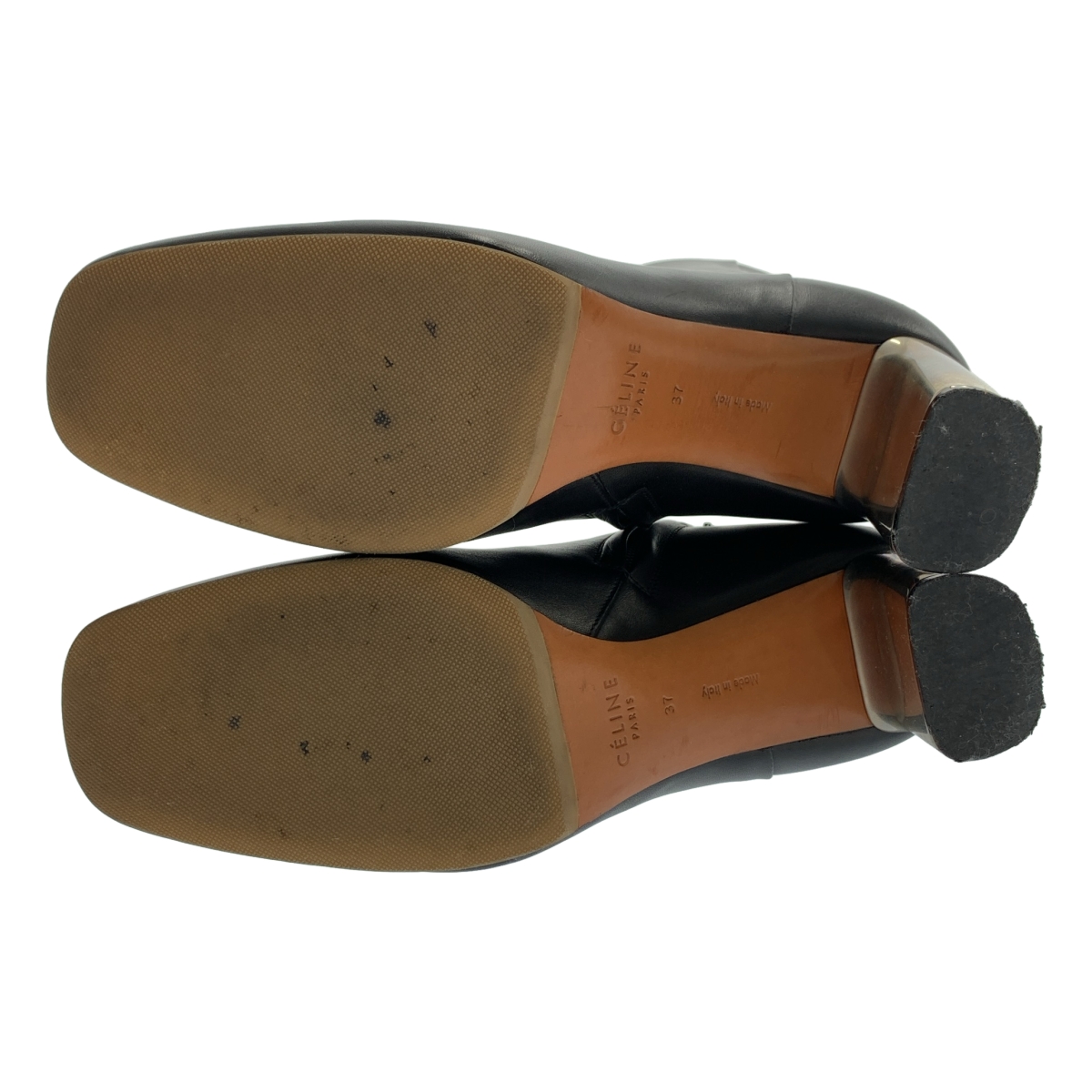 CELINE / セリーヌ フィービー期 BAMBAM バンバン レザー ヒールブーツ