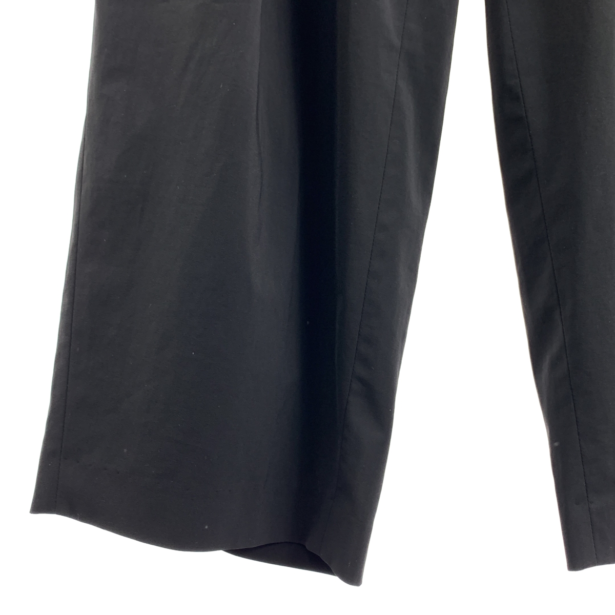 その他 タック イージー テーパードワイドパンツ