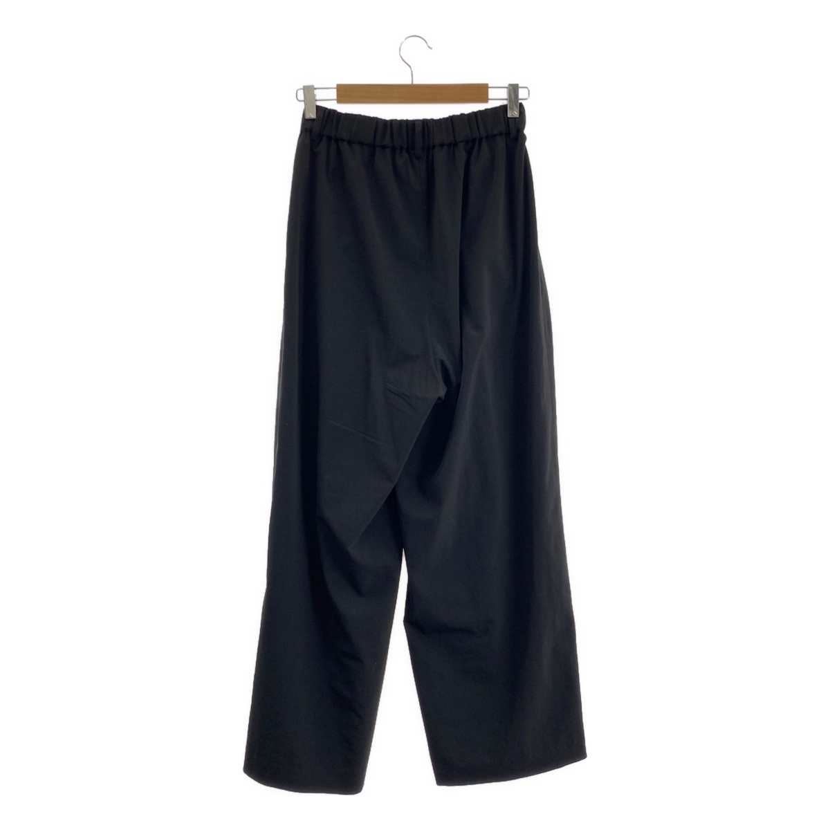 その他 タック イージー テーパードワイドパンツ