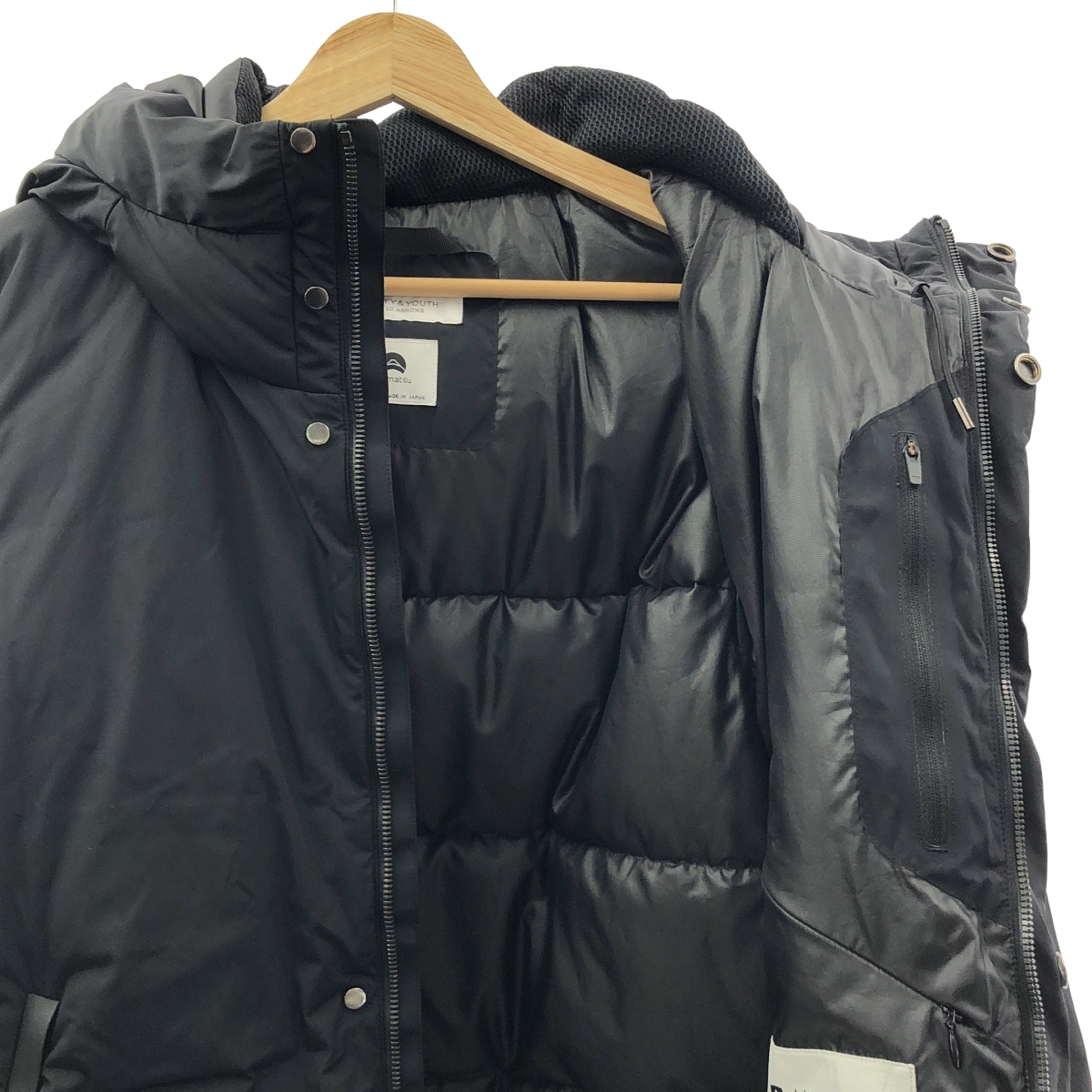 BEAUTY&YOUTH / ビューティーアンドユース 小松マテーレ ナイロン アライドダウンジャケット