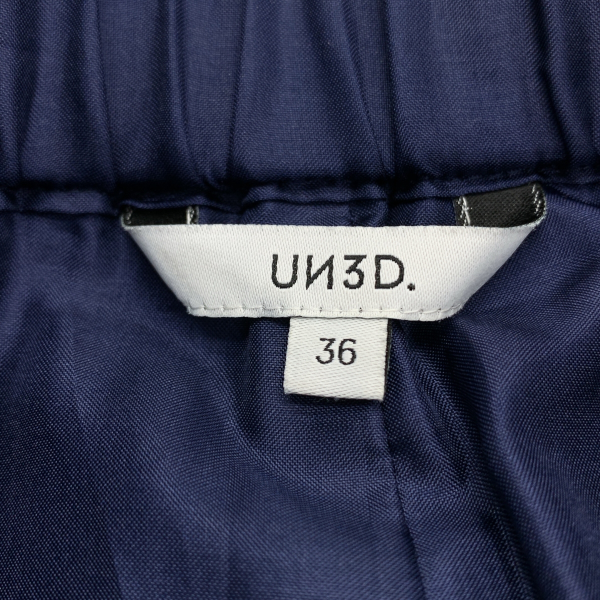 UN3D / アンスリード ORIGAMI PLEATS PT / オリガミプリーツワイドパンツ