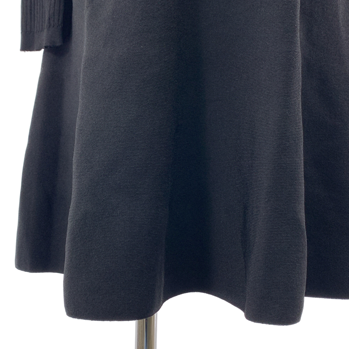 RED VALENTINO / レッドヴァレンティノ レイヤードカラー リブ ニット ワンピース