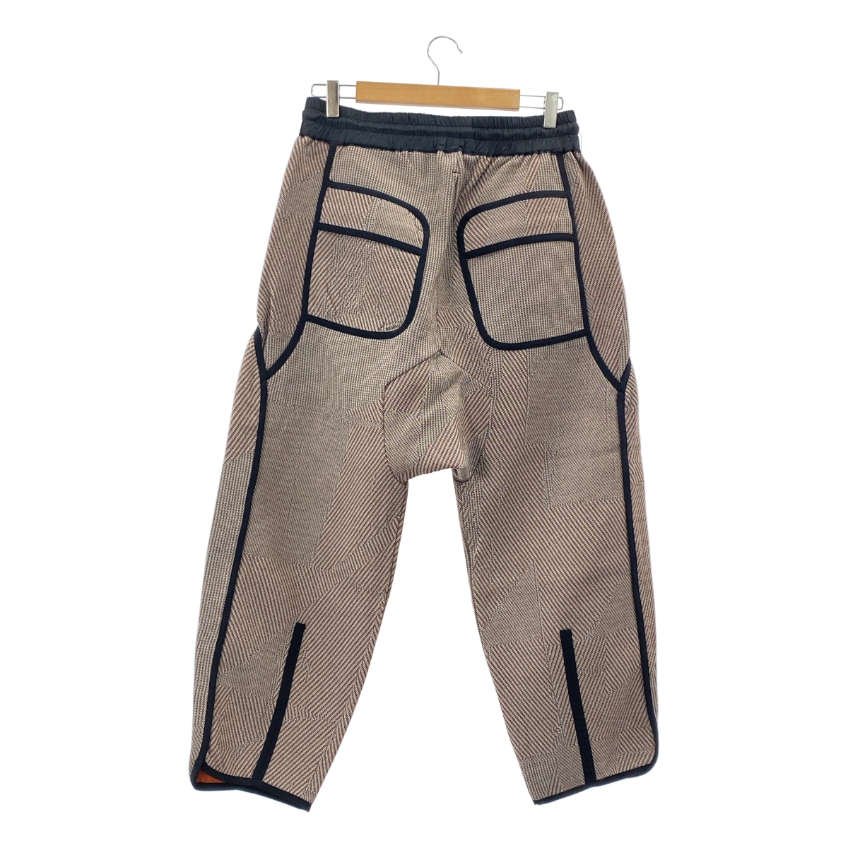 BYBORRE / バイボレ クロップド サルエル スウェットパンツ