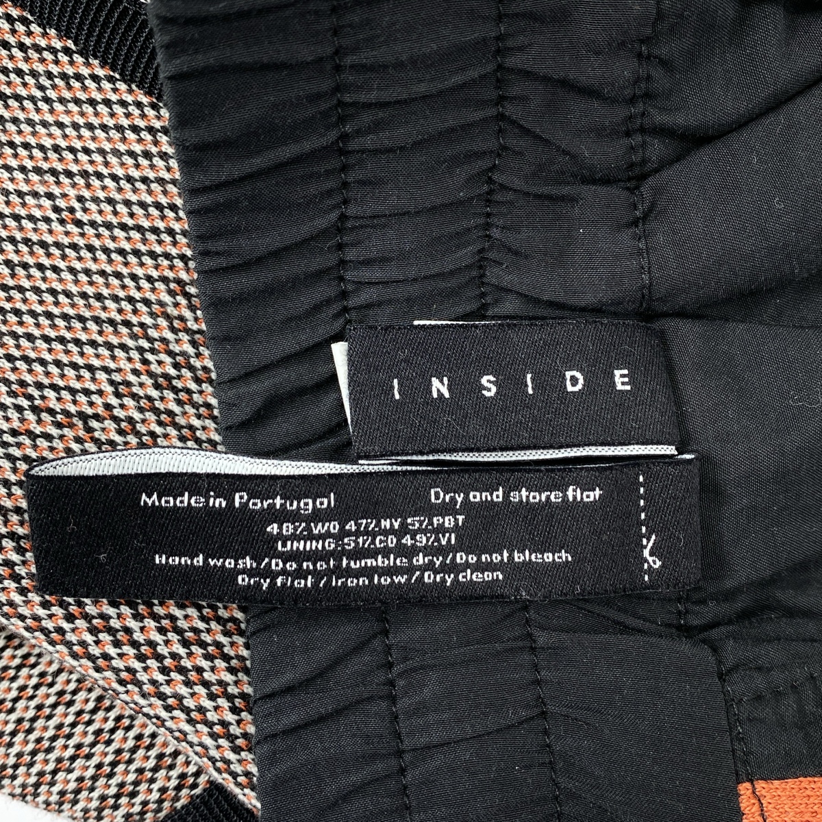 BYBORRE / バイボレ クロップド サルエル スウェットパンツ