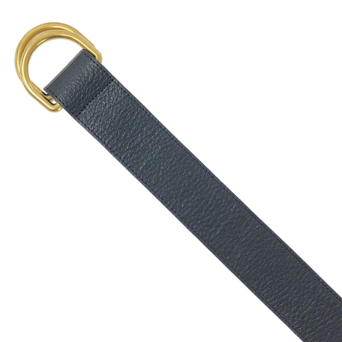 THE ROW / ザロウ ゴールドバックル レザー ベルト