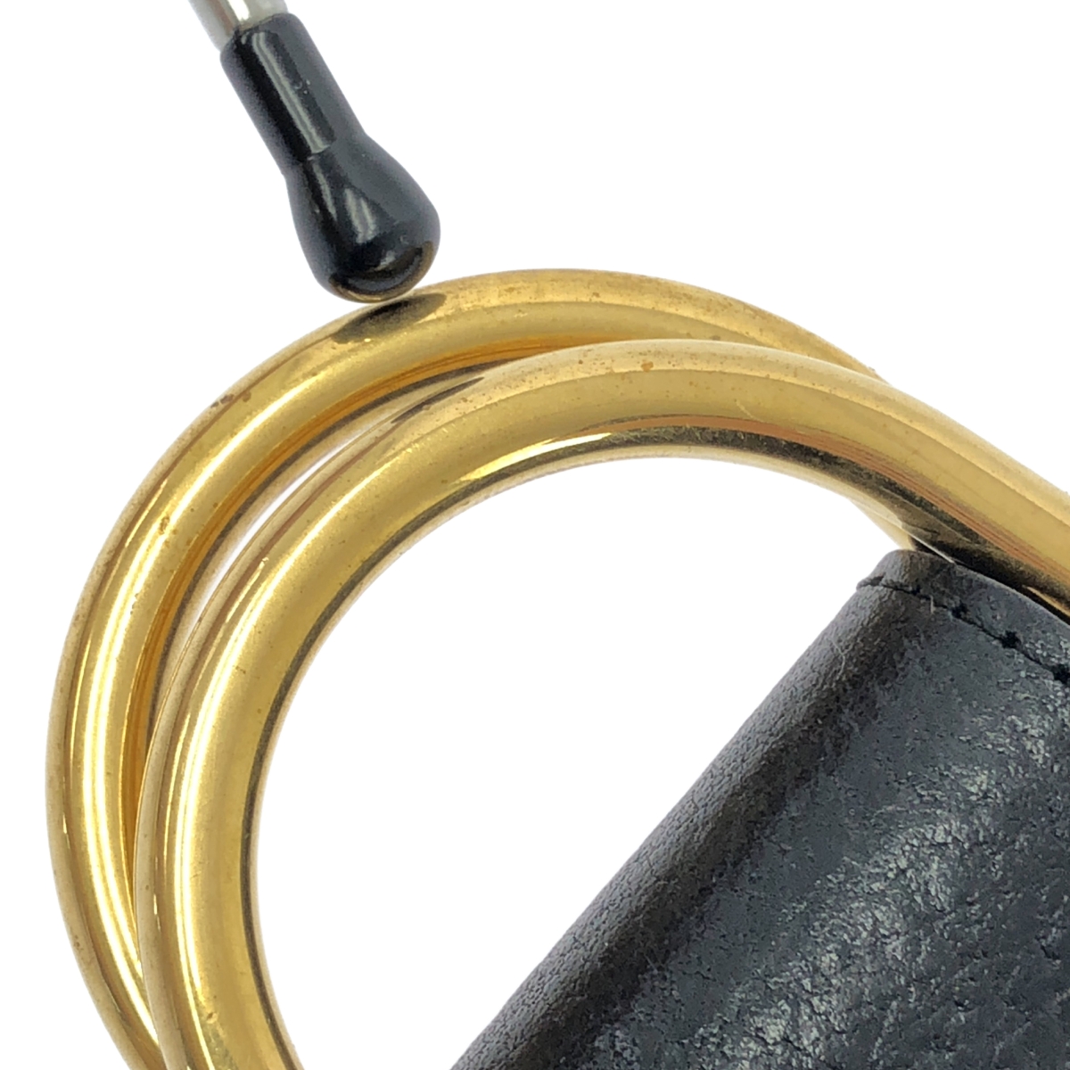 THE ROW / ザロウ ゴールドバックル レザー ベルト