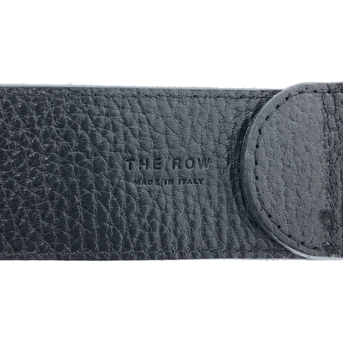 THE ROW / ザロウ ゴールドバックル レザー ベルト