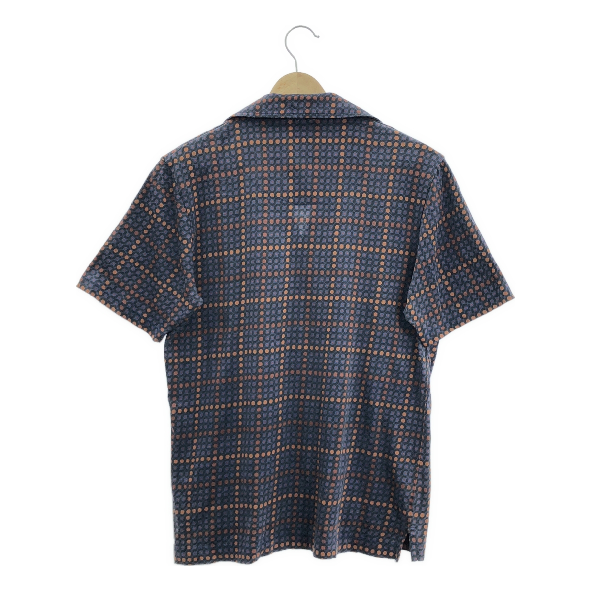 DRIES VAN NOTEN / ドリスヴァンノッテン 総柄 コットン スキッパー ポロシャツ