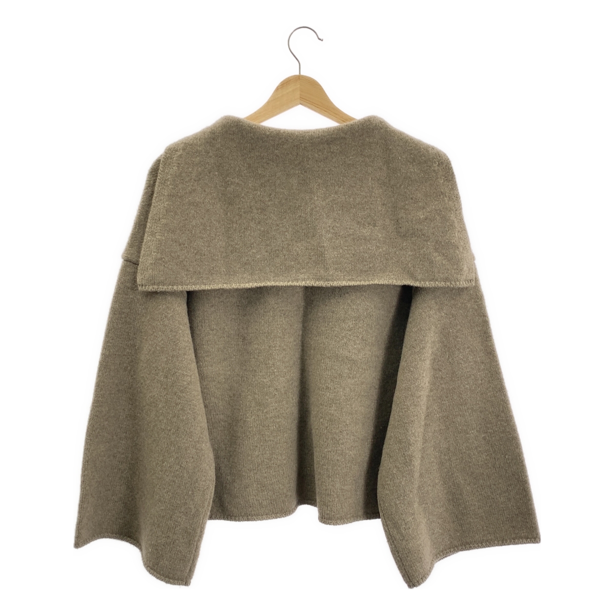 その他 ウール セーラーカラー ワイドスリーブ ニット セーター