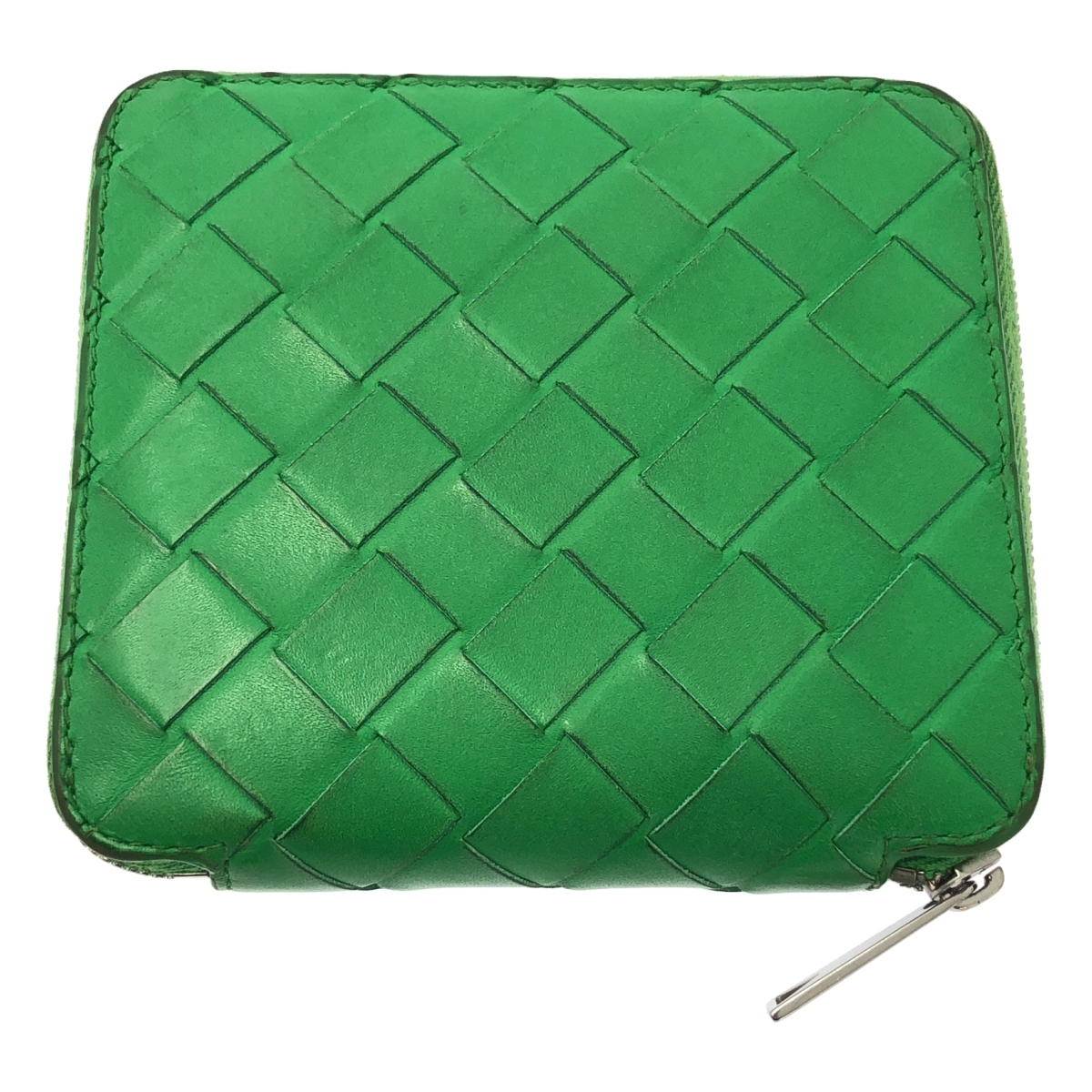 BOTTEGA VENETA / ボッテガヴェネタ イントレチャート ラウンドジップ ウォレット