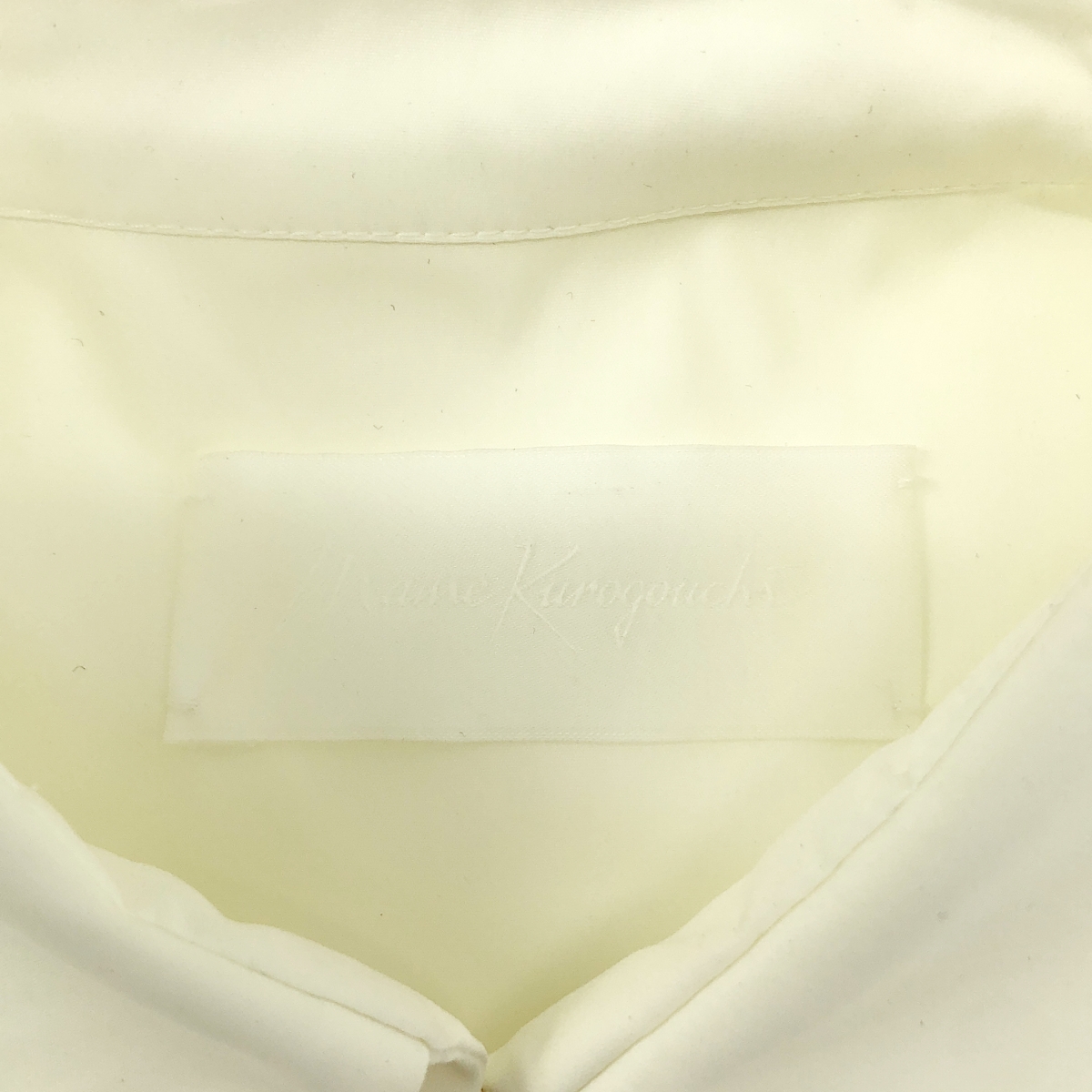 Mame Kurogouchi / マメクロゴウチ Curved Pleated Shirt カーブ プリーツ シャツ