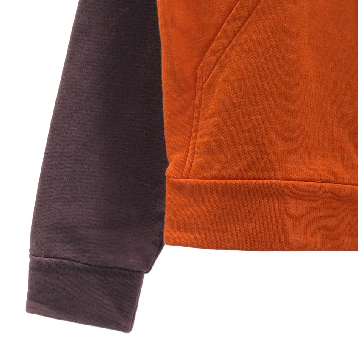 PRADA / プラダ バイカラー ハーフジップ パーカー