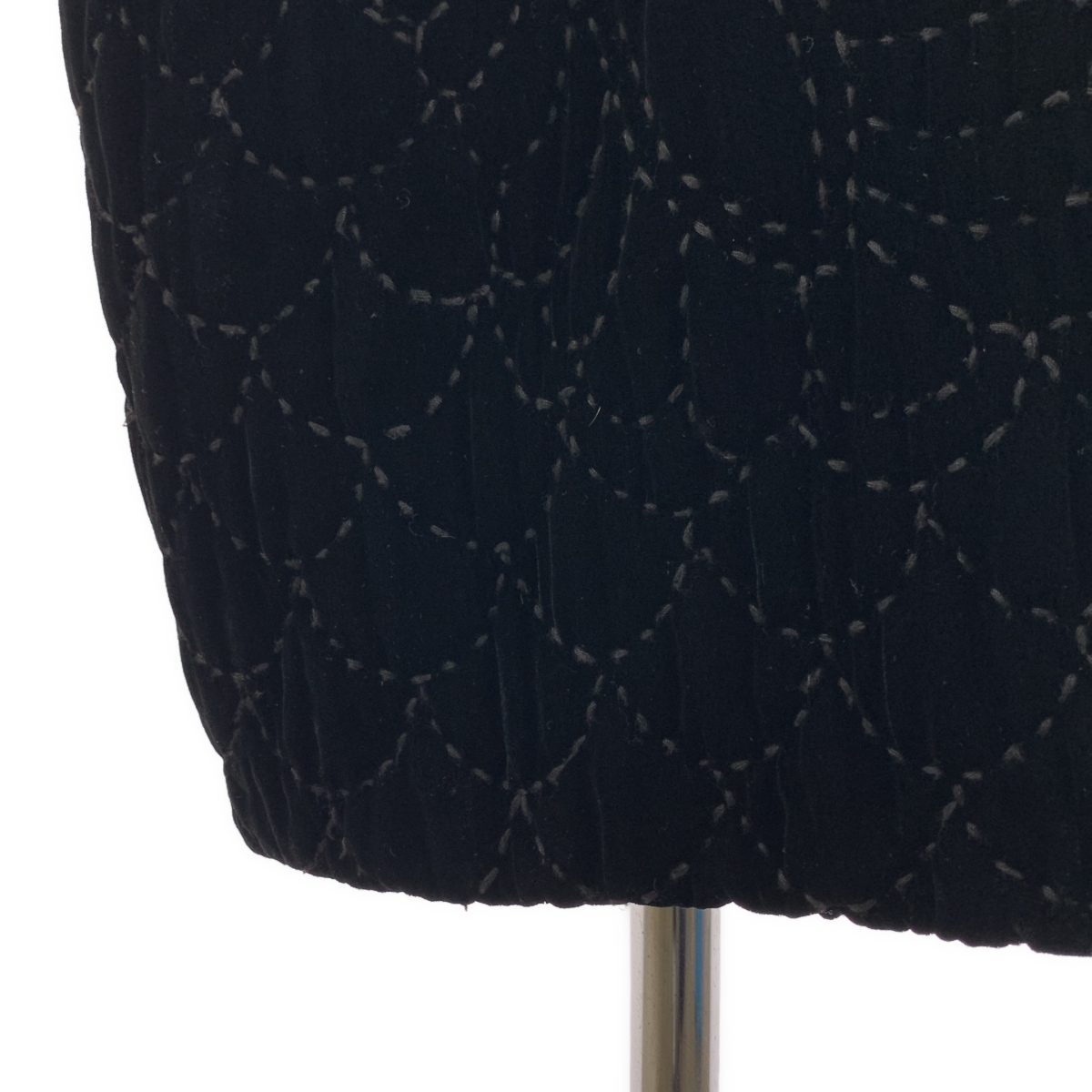 TOWAVASE / トワヴァーズ Permanent coat velvet embroidery ベルベット エンブロイダリー コート