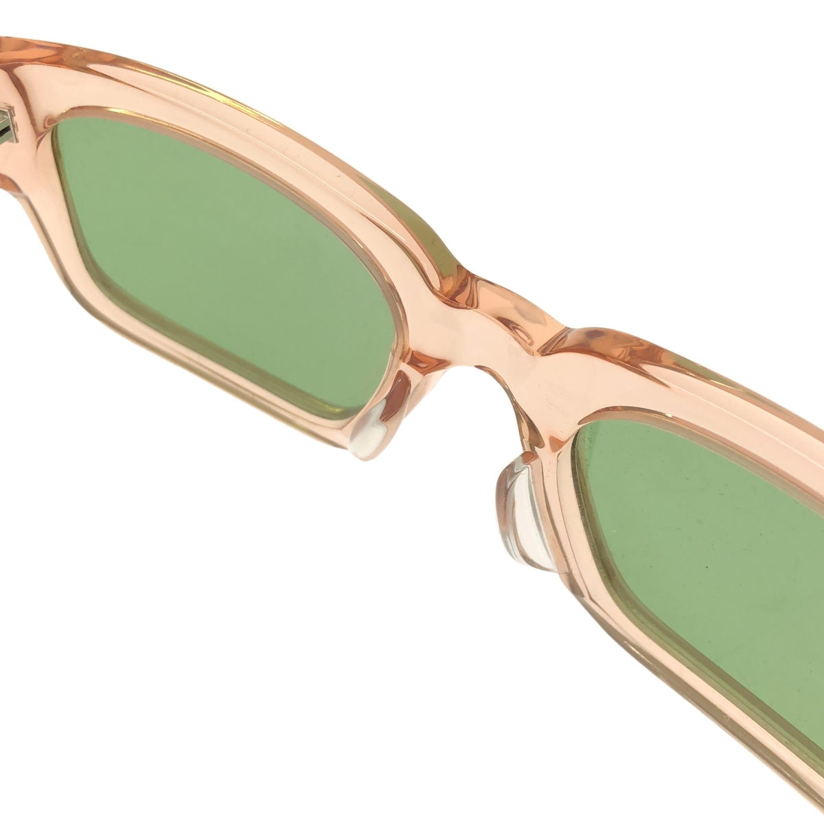 その他 Browne E6 Green Lens(Asian Fit) / カラーレンズ クリアフレーム サングラス アイウェア メガネ