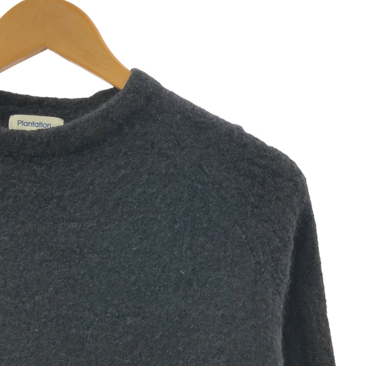 Plantation / プランテーション アルパカ サイドスリット ニット