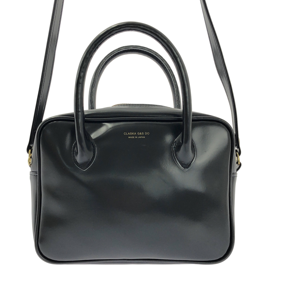 CLASKA Gallery & Shop DO / クラスカギャラリー＆ショップドー 2way ショルダー付き ロゴ ハンドバッグ