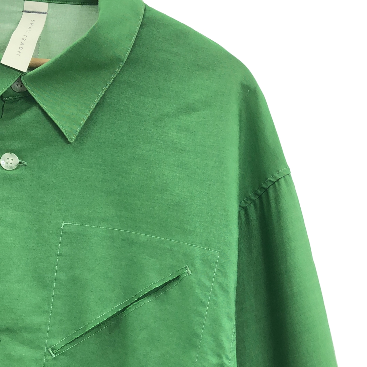 SHINYA KOZUKA / シンヤコヅカ A SLIT コットンシルク オーバーサイズシャツ