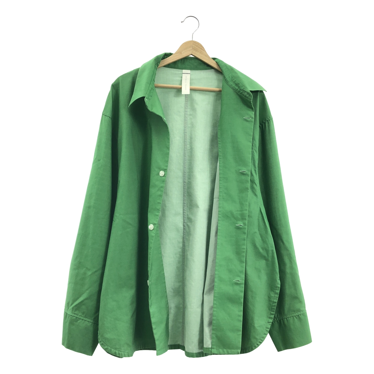 SHINYA KOZUKA / シンヤコヅカ A SLIT コットンシルク オーバーサイズシャツ