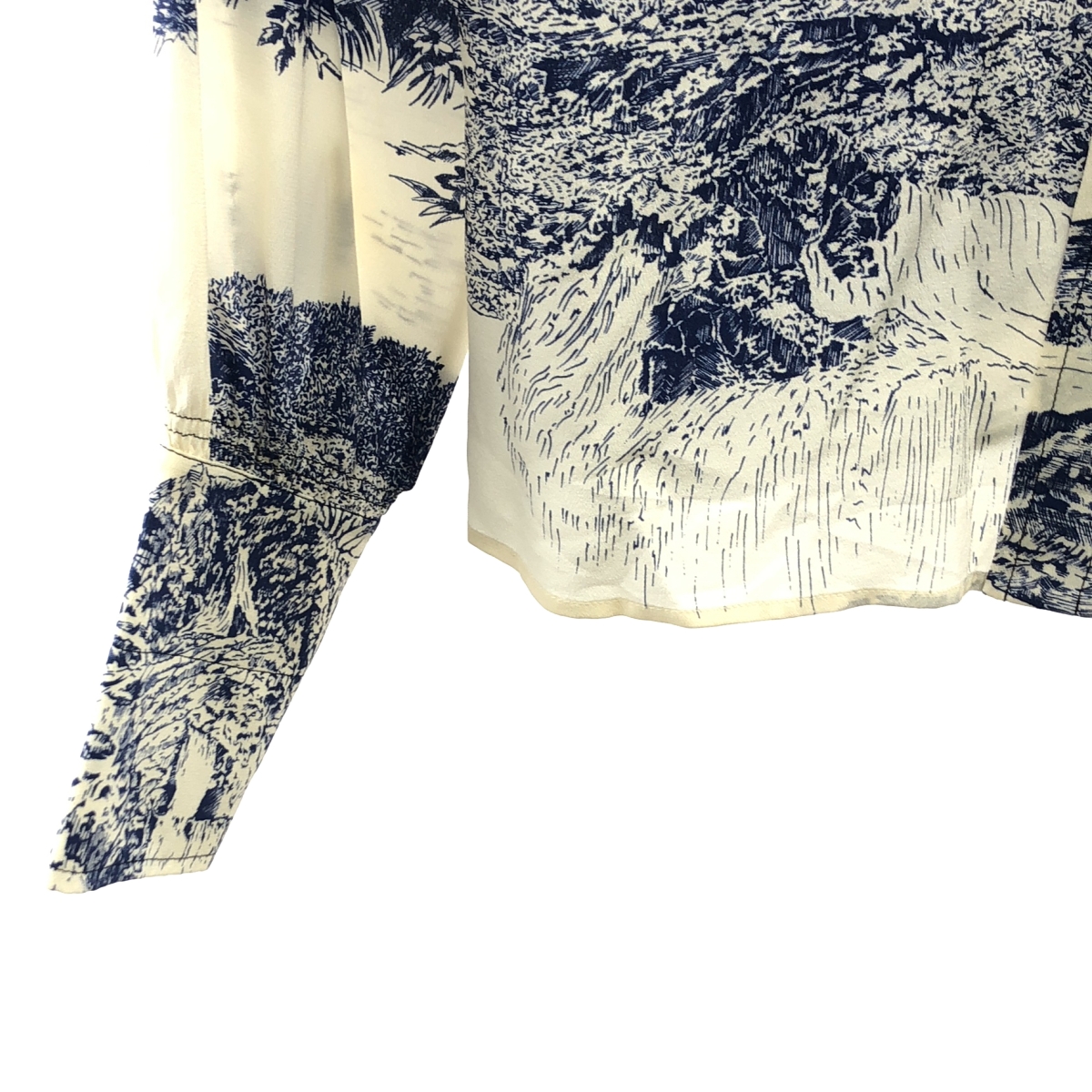 Chloe / クロエ シルク 総柄 シャツ ブラウス