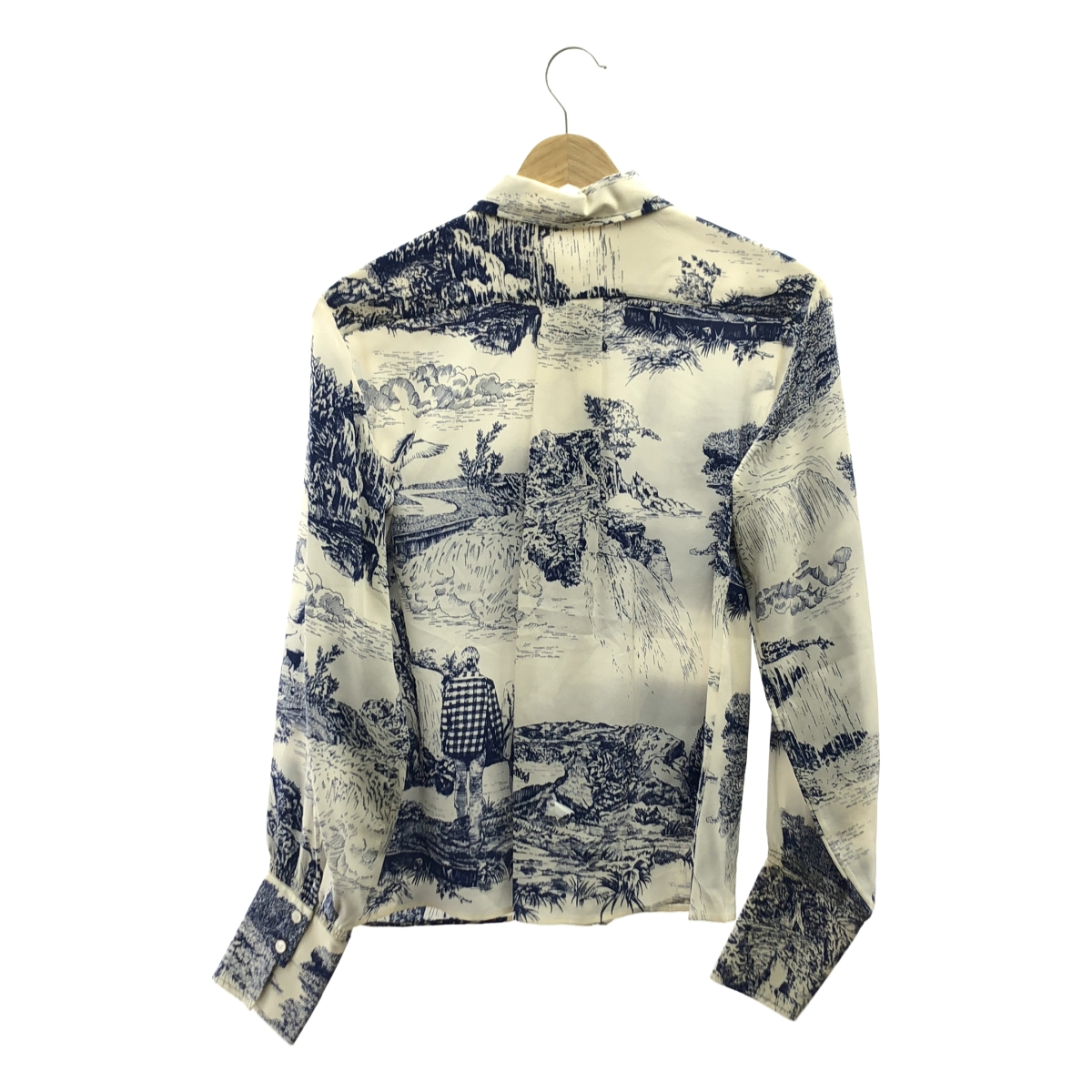 Chloe / クロエ シルク 総柄 シャツ ブラウス