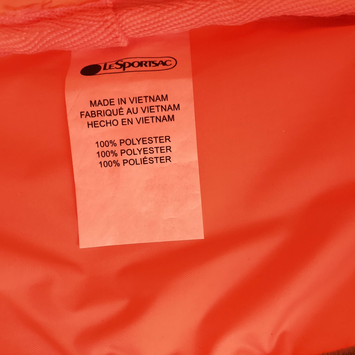 LeSportsac / レスポートサック 神崎恵さんコラボ BEAUTY MAKEUP BAG コーラル ハート キルト バッグ