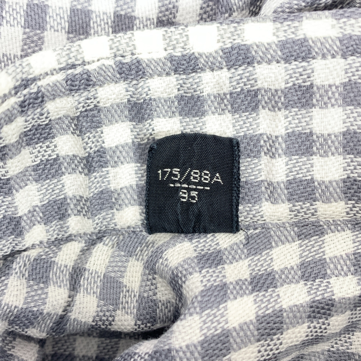 TOM FORD / トムフォード ピンホールカラー チェック コットン シャツ