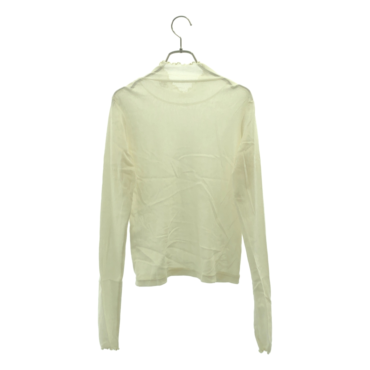 その他 ハイネック シアー ニット カットソー