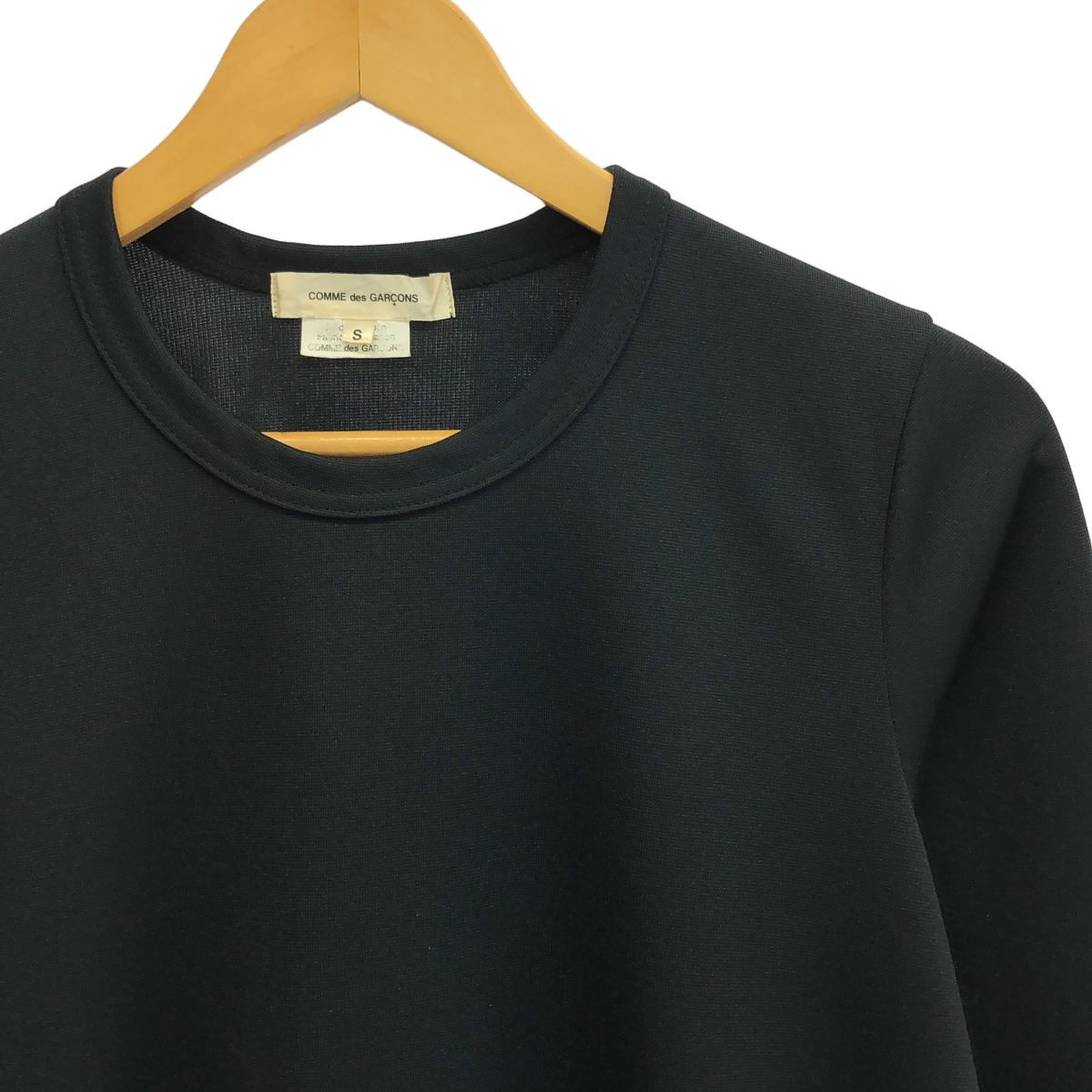 COMME des GARCONS / コムデギャルソン 裾ボリュームデザイン ポリエステル カットソー