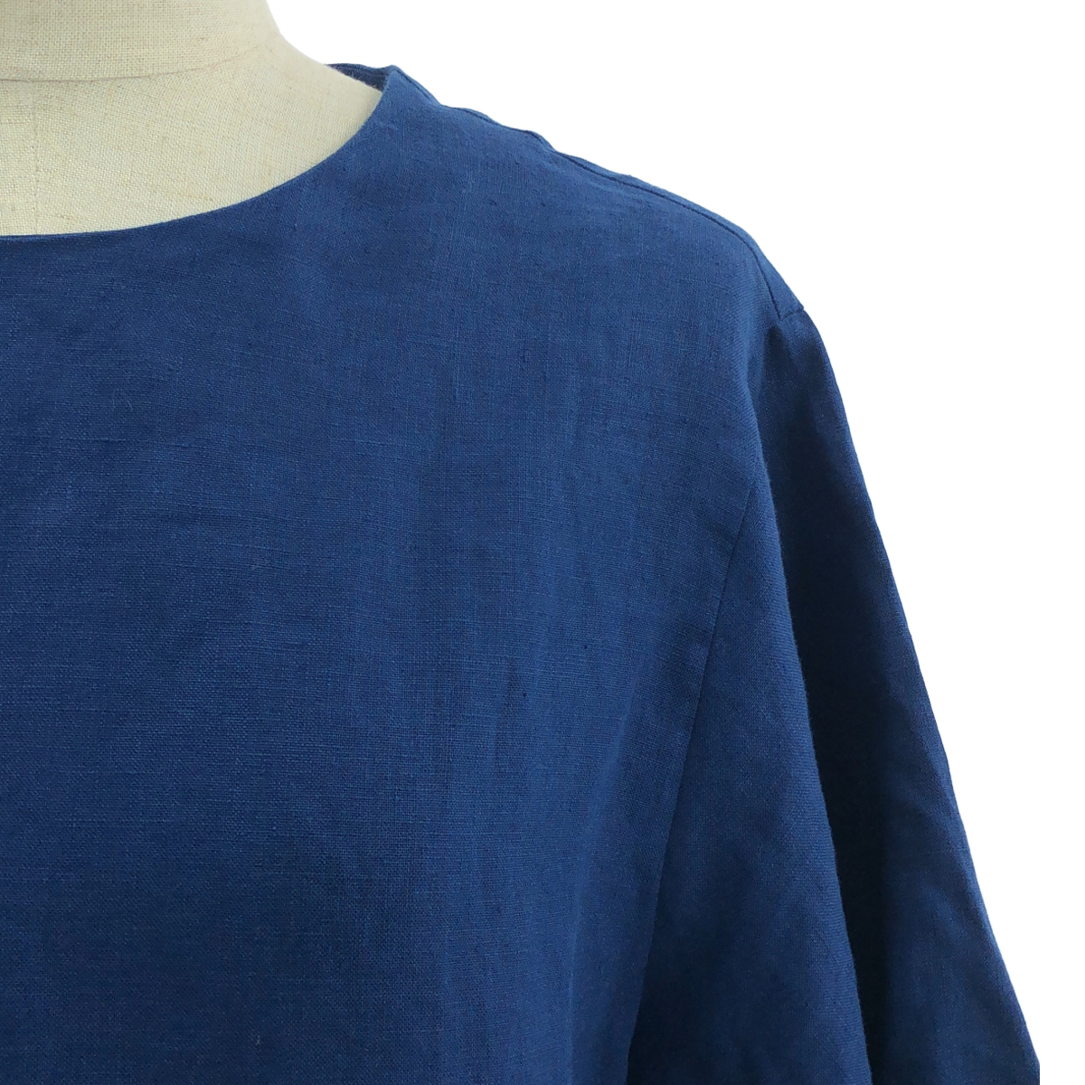 Whim Gazette / ウィムガゼット リネン バルーンスリーブ ワンピース