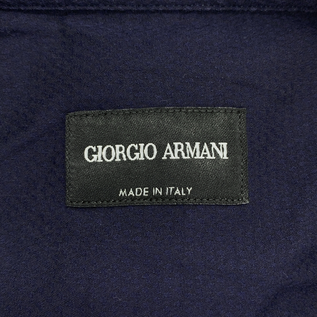 GIORGIO ARMANI / ジョルジオアルマーニ コットン 総柄 シャツ