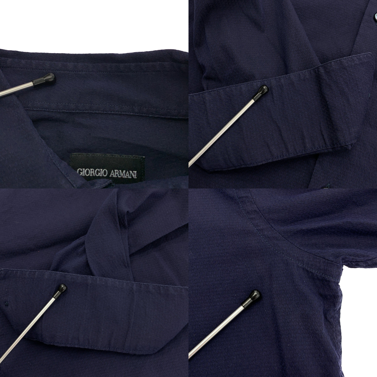 GIORGIO ARMANI / ジョルジオアルマーニ コットン 総柄 シャツ