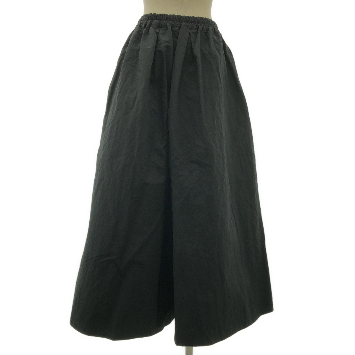 Re:poris / レポリス ドローストリング ウエストゴム タック ワイドパンツ