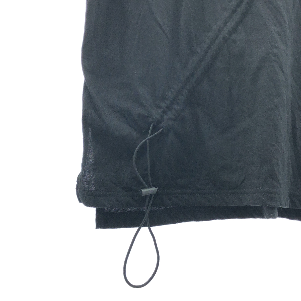 Ground Y / グラウンドワイ コットン アシンメトリー ギャザー トップス