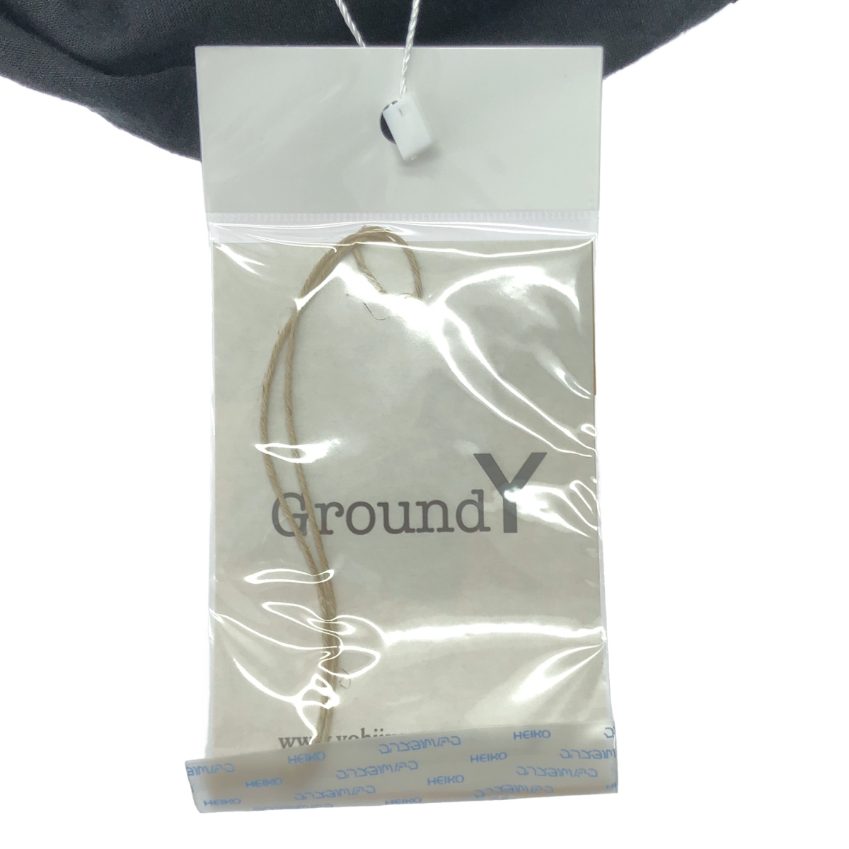 Ground Y / グラウンドワイ コットン アシンメトリー ギャザー トップス